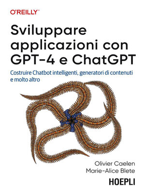 cover image of Sviluppare applicazioni con GPT-4 e ChatGPT